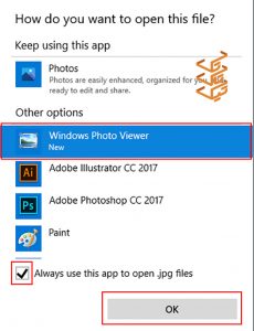 اموزش فعال سازی windows photo viewer